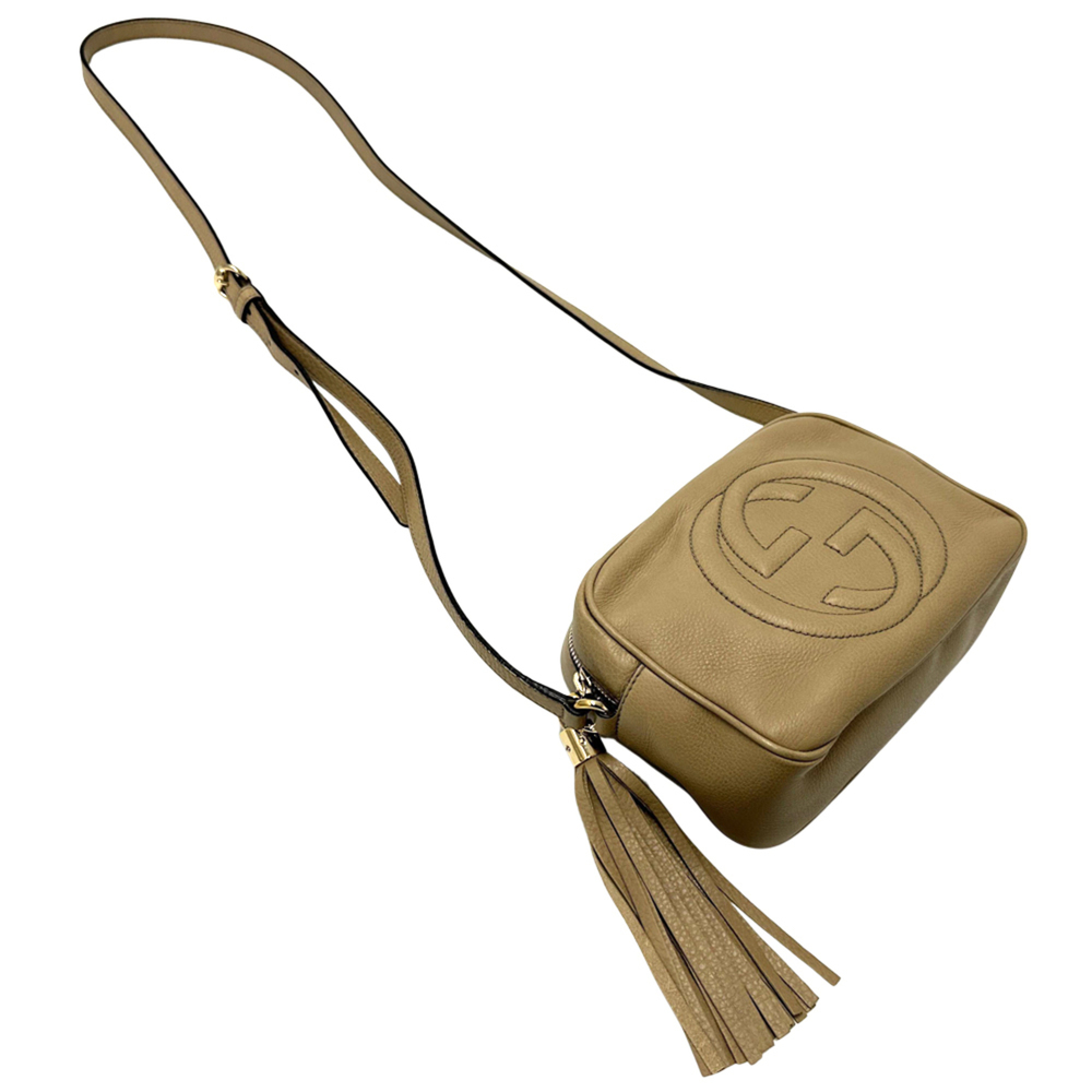 Gucci women's handbag, Interlocking G design, leather shoulder bag, Soho styl... - Picture 6 of 16